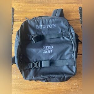 Burton STEP ON Snowboard Boot Backpack Bag Black Waterproof Lined